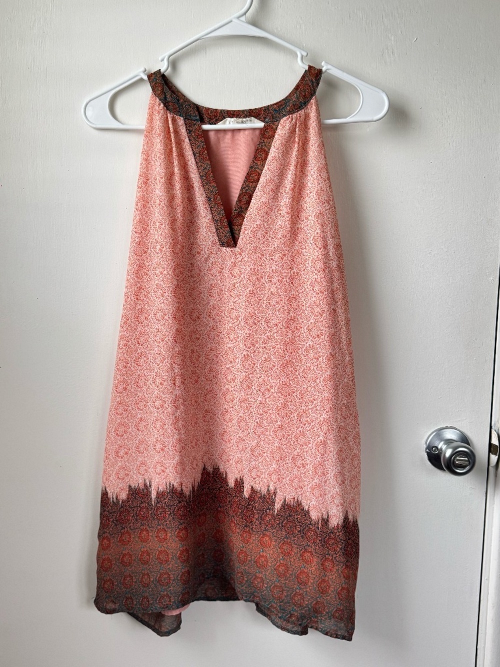 Sheer orange dress, so beautiful! very light and breathable